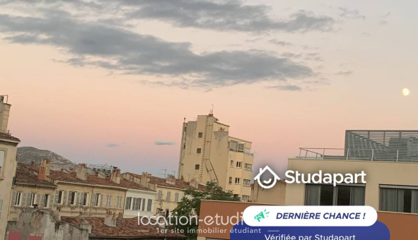 Colocation étudiante Studio &agrave; Marseille 06ème arrondissement (13006)