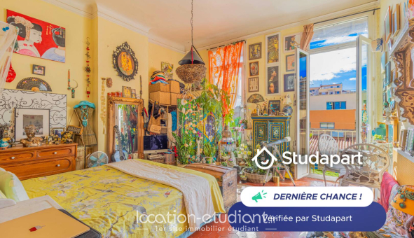 Colocation étudiante Studio &agrave; Marseille 06ème arrondissement (13006)