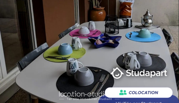 Colocation étudiante Studio &agrave; Marseille 09ème arrondissement (13009)
