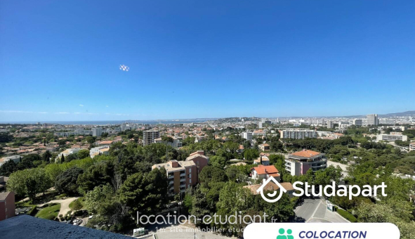 Colocation étudiante Studio &agrave; Marseille 09ème arrondissement (13009)