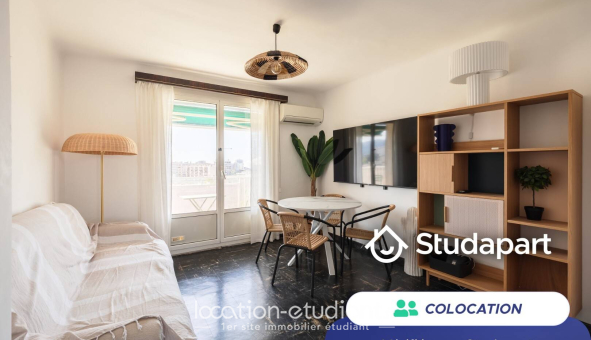Colocation étudiante Studio &agrave; Marseille 09ème arrondissement (13009)