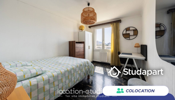 Colocation étudiante Studio &agrave; Marseille 09ème arrondissement (13009)