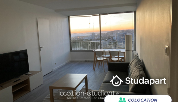 Colocation étudiante T1 &agrave; Marseille 09ème arrondissement (13009)