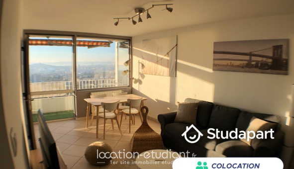 Colocation étudiante T1 &agrave; Marseille 09ème arrondissement (13009)