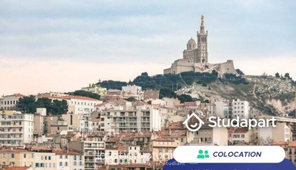 Colocation étudiante Studio &agrave; Marseille 09ème arrondissement (13009)