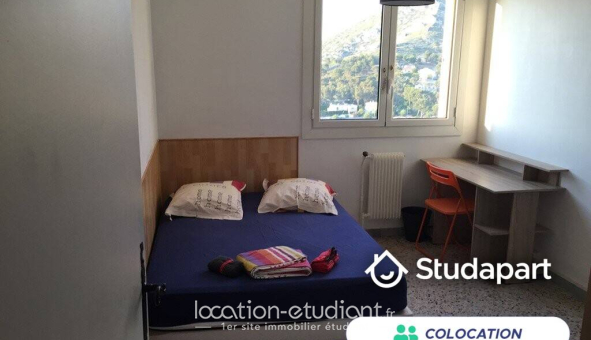 Colocation étudiante Studio &agrave; Marseille 09ème arrondissement (13009)