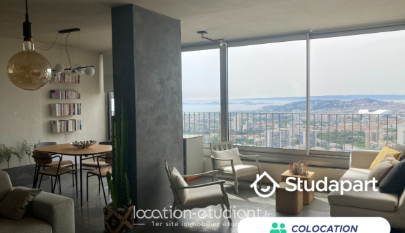 Colocation étudiante T4 &agrave; Marseille 09ème arrondissement (13009)