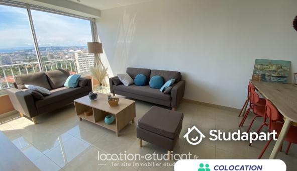 Colocation étudiante T5 &agrave; Marseille 09ème arrondissement (13009)