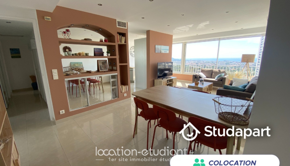 Colocation étudiante T5 &agrave; Marseille 09ème arrondissement (13009)