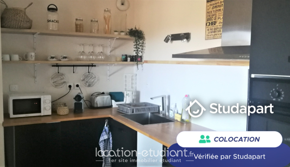 Colocation étudiante Studio &agrave; Marseille 10ème arrondissement (13010)
