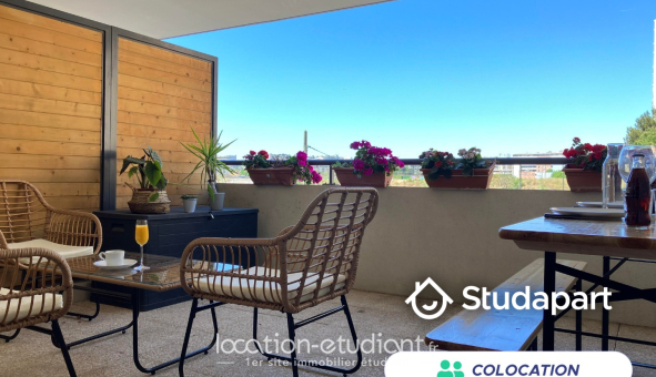 Colocation étudiante Studio &agrave; Marseille 10ème arrondissement (13010)