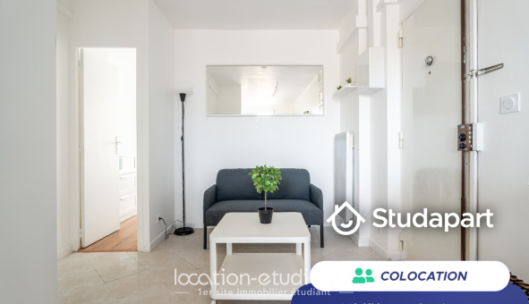 Colocation étudiante Studio &agrave; Marseille 10ème arrondissement (13010)