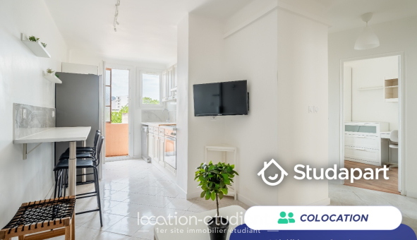 Colocation étudiante Studio &agrave; Marseille 10ème arrondissement (13010)