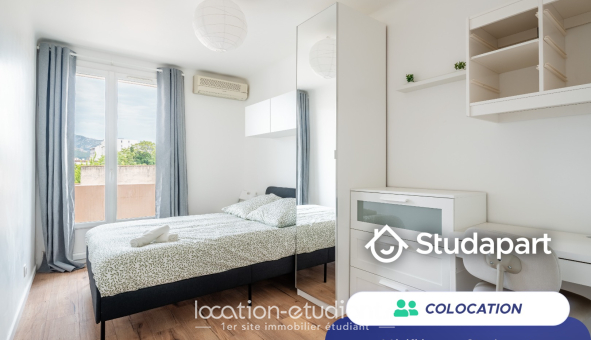 Colocation étudiante Studio &agrave; Marseille 10ème arrondissement (13010)