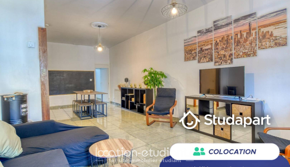 Colocation étudiante Duplex &agrave; Marseille 10ème arrondissement (13010)