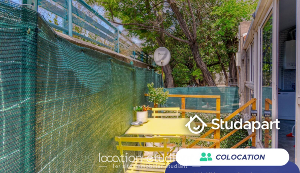 Colocation étudiante Duplex &agrave; Marseille 10ème arrondissement (13010)