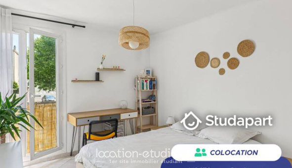 Colocation étudiante Studio &agrave; Marseille 10ème arrondissement (13010)