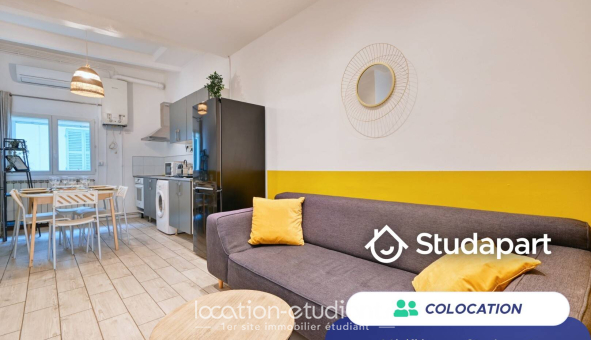 Colocation étudiante Studio &agrave; Marseille 10ème arrondissement (13010)