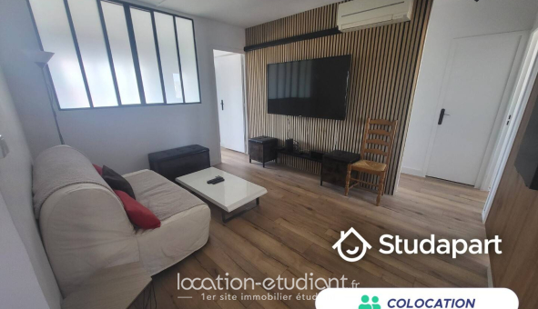 Colocation étudiante Studio &agrave; Marseille 13ème arrondissement (13013)