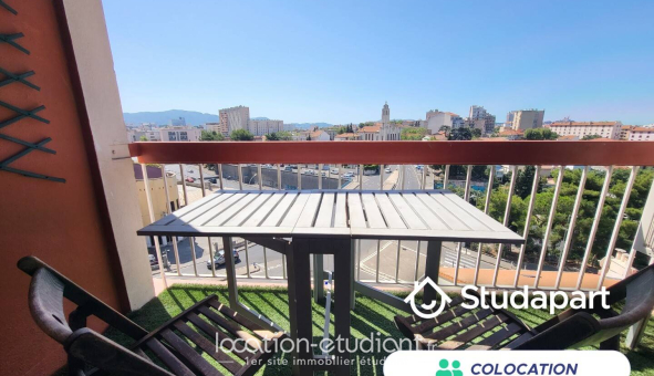 Colocation étudiante Studio &agrave; Marseille 13ème arrondissement (13013)