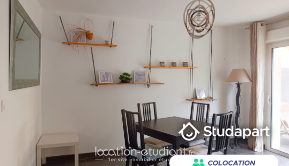 Colocation étudiante T3 &agrave; Marseille 13ème arrondissement (13013)