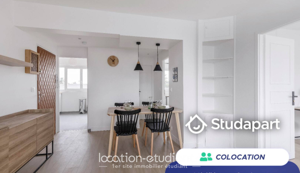 Colocation étudiante Studio &agrave; Massy (91300)