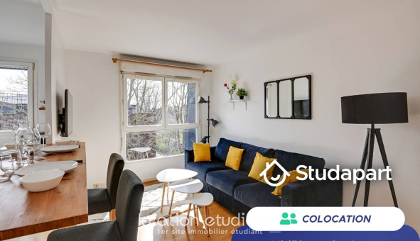 Colocation étudiante Studio &agrave; Massy (91300)