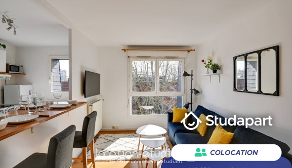 Colocation étudiante Studio &agrave; Massy (91300)