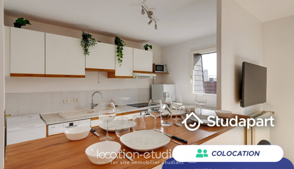 Colocation étudiante Studio &agrave; Massy (91300)