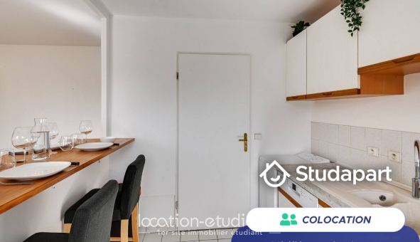 Colocation étudiante Studio &agrave; Massy (91300)