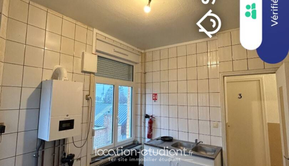 Colocation étudiante Studio &agrave; Maubeuge (59600)