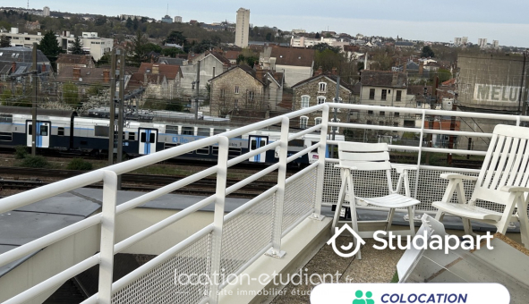 Colocation étudiante Studio &agrave; Melun (77000)