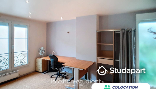 Colocation étudiante Studio &agrave; Melun (77000)