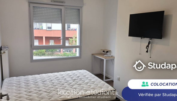 Colocation étudiante Studio &agrave; Melun (77000)