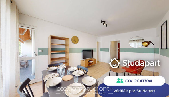 Colocation étudiante T5 &agrave; Mérignac (33700)