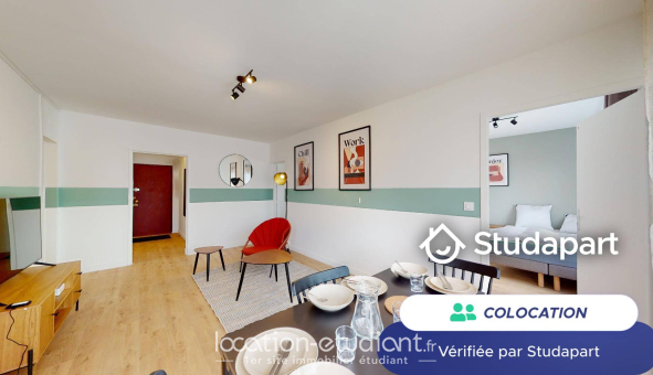 Colocation étudiante T5 &agrave; Mérignac (33700)