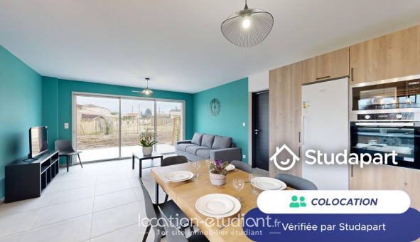 Colocation étudiante Studio &agrave; Mérignac (33700)