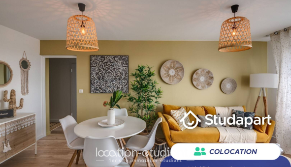 Colocation étudiante Studio &agrave; Mérignac (33700)