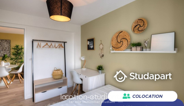 Colocation étudiante Studio &agrave; Mérignac (33700)