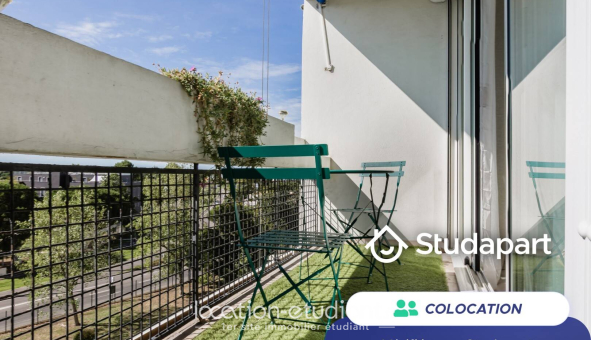 Colocation étudiante Studio &agrave; Mérignac (33700)