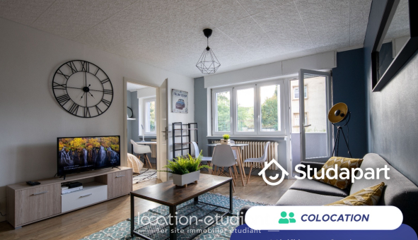 Colocation étudiante Studio &agrave; Metz (57050)