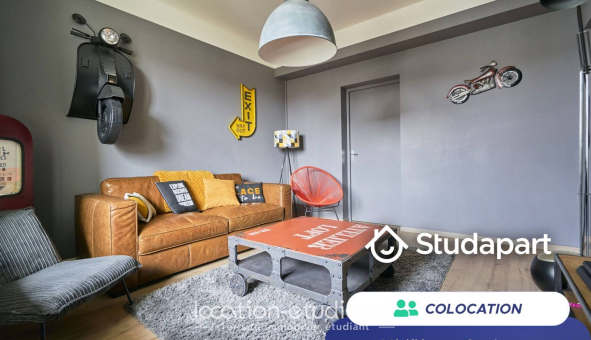 Colocation étudiante Studio &agrave; Metz (57050)