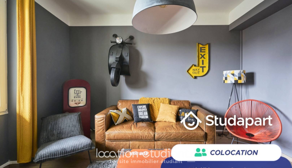 Colocation étudiante Studio &agrave; Metz (57050)