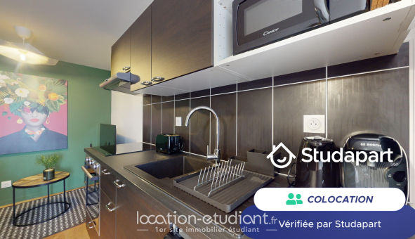 Colocation étudiante Studio &agrave; Metz (57050)