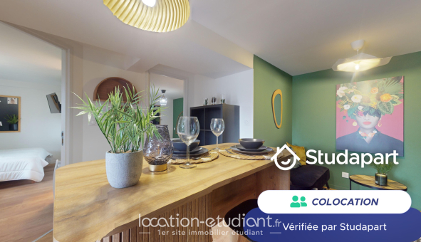 Colocation étudiante Studio &agrave; Metz (57050)