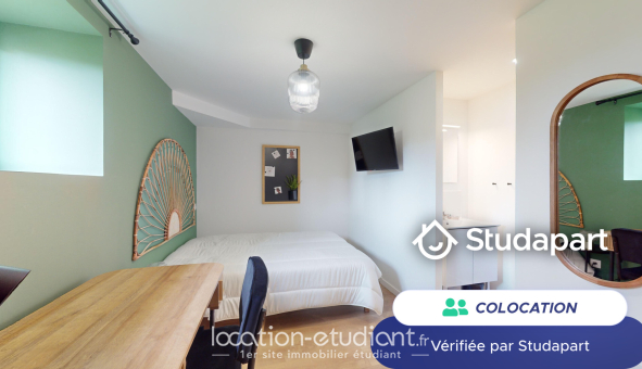 Colocation étudiante Studio &agrave; Metz (57050)