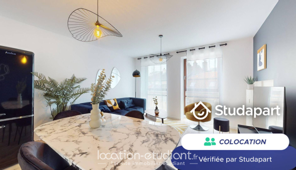 Colocation étudiante Studio &agrave; Metz (57050)