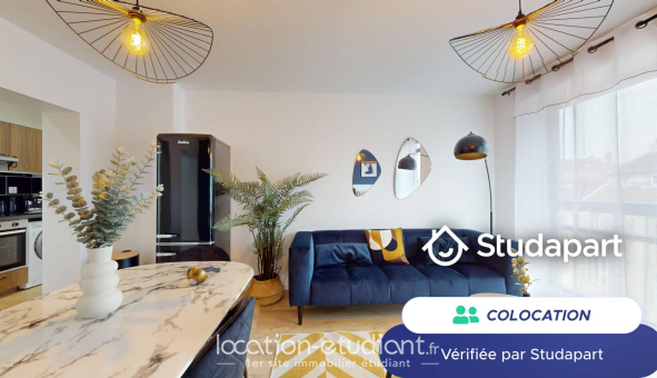 Colocation étudiante Studio &agrave; Metz (57050)