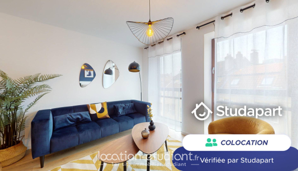 Colocation étudiante Studio &agrave; Metz (57050)