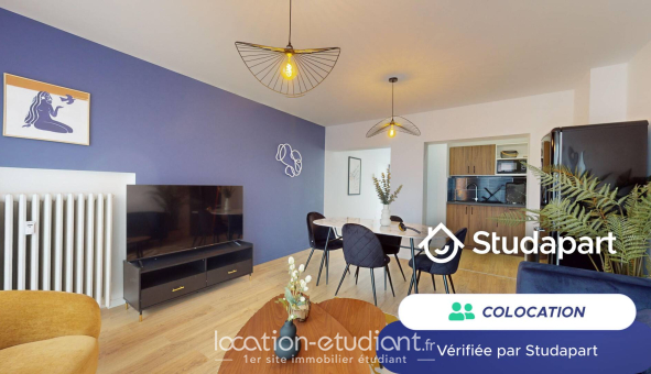 Colocation étudiante Studio &agrave; Metz (57050)